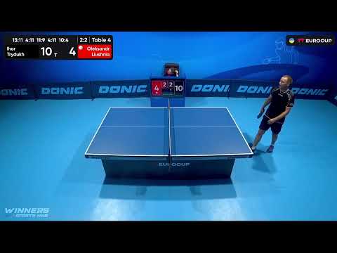 18:25 Ihor Trydukh - Oleksandr Liushnia 11.08.2023 TT Euro.Cup Ukraine Professional. TABLE 4