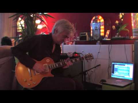 b6 - Gibson Les Paul - LCPG #252 - with Vibroking Amp -  Blue Jeans Blues theme