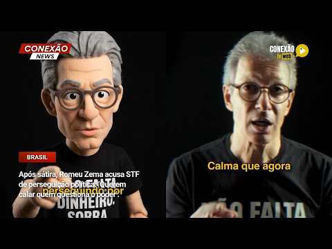 Vídeo: Após sátira, Romeu Zema acusa STF de perseguição política: ‘Querem calar quem questiona o poder’.