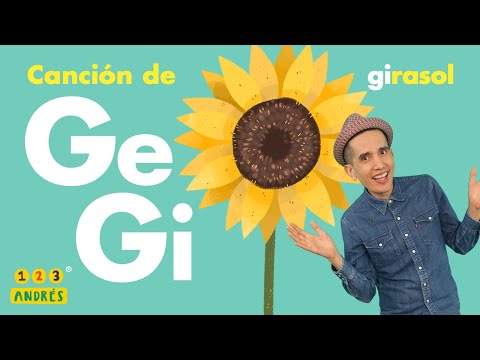 ABECEDARIO - Ge Gi - El Girasol - - 123 Andrés - Canta las Letras
