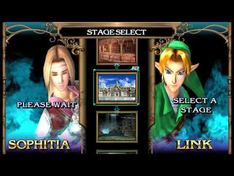 Soul Calibur 2 HeroOfTime (Link) Vs Ako (Sophitia) First to 10