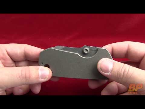 Boker Plus Anso Albatros Folding Knife - Stonewash Plain