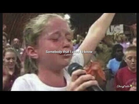 Somebody that I used to know- sped up  | 1 Hour Loop