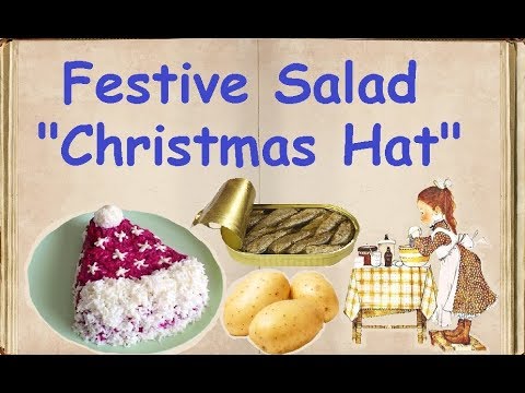 Festive Salad "Christmas Hat" / Book of recipes / Bon Appetit