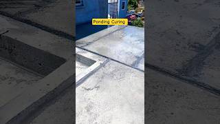 The Secret to 100% Concrete Strength! 🏗️ | Ponding Curing #CivilEngineering