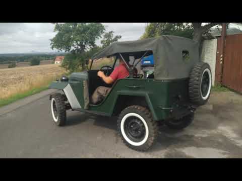 Gaz-67 "Chapayev" test drive