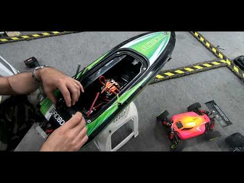 ProBoat SonicWake 36" new motor install video CYS SUPERSONIC Motor 4082 2000kv