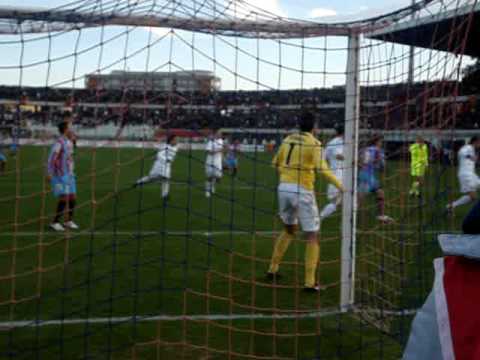 Rigore del Catania contro il Bologna