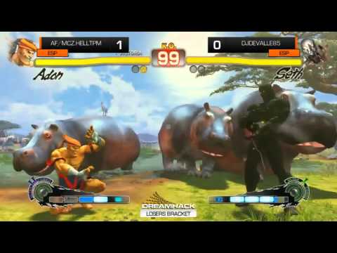 SSF4 AE DREAMHACK VALENCIA AF MCZ HellTPM Ad vs DJDeValle85 Bi, Se   losers bracket 720 P