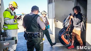 Cleanup Operation Targets Homeless Encampments in Venice Beach Restrooms