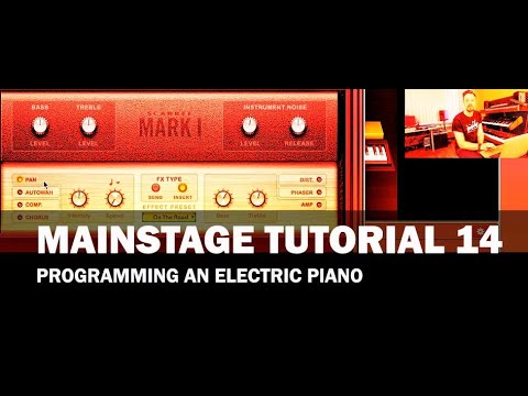 Apple MainStage Tutorial 14 - Programming an Electric Piano