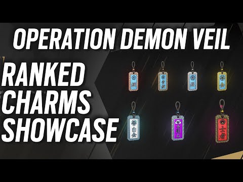 RANKED CHARM SHOWCASE - OPERATION DEMON VEIL - Rainbow Six Siege