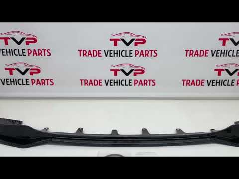 Fits BMW 3 Series G20 G21 2019-2022 Front Lip Splitter Spoiler Carbon Look video