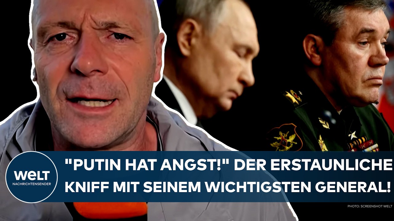 UKRAINE-KRIEG: "Gegen ihn gibt es einen Haftbefehl!" Putins Kniff mit seinem wichtigsten General!