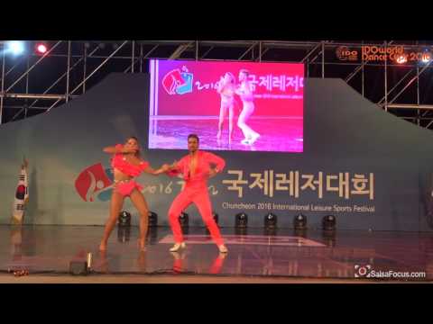바차타 커플전 Antonio & Jasmin IDO WORLD LATIN DANCE FESTIVAL 2016