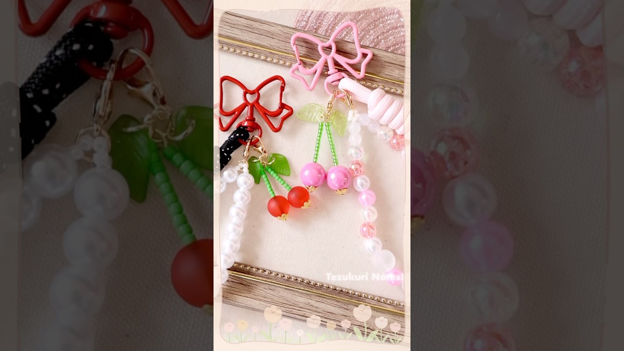 100均材料でバッグチャーム作り♡  詳細👆🏻