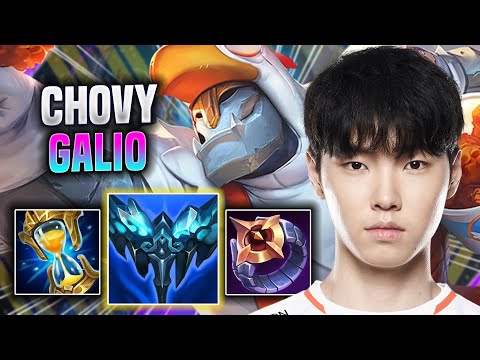 CHOVY IS SO CLEAN WITH GALIO! - GEN Chovy Plays Galio MID vs Twisted Fate! | Season 2022