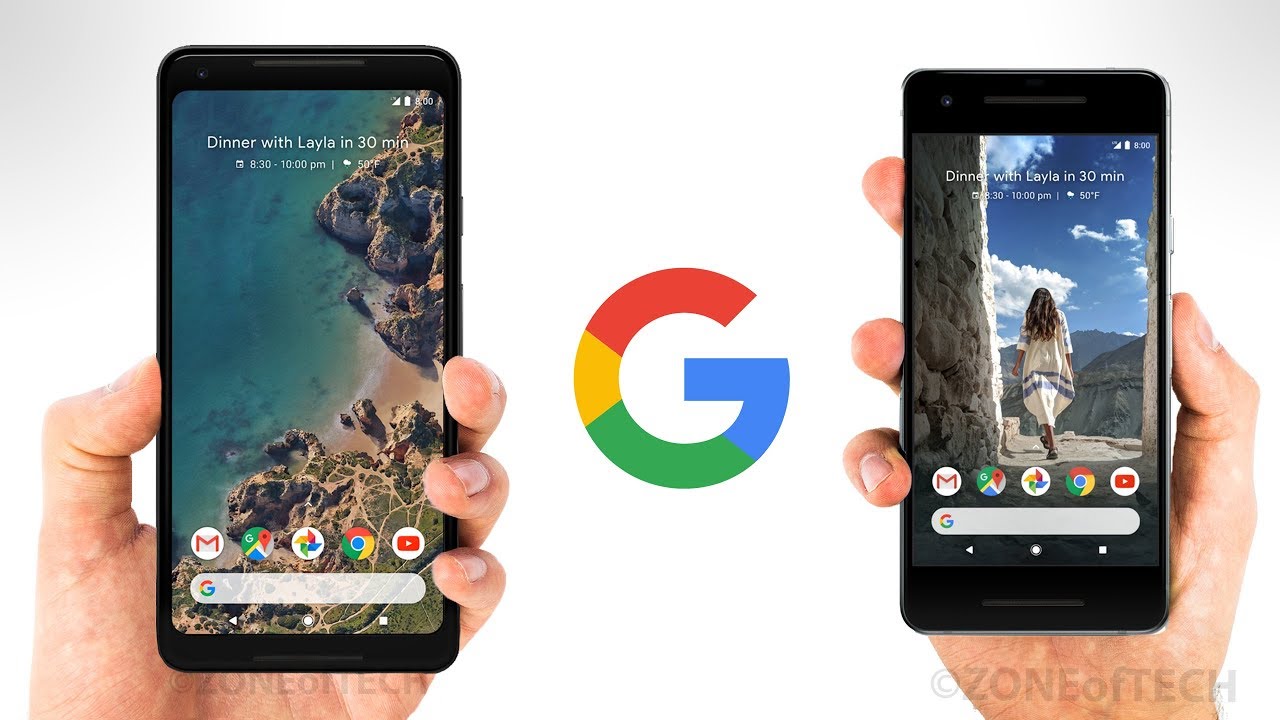 Google Pixel 2 vs Pixel 2 XL