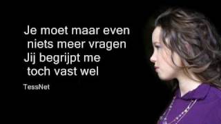 Tess Gaerthé - Niet lekker in mn vel with Lyrics