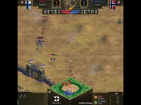 MONKS CHAIN REACTION #aoe2 #nac4 #shorts