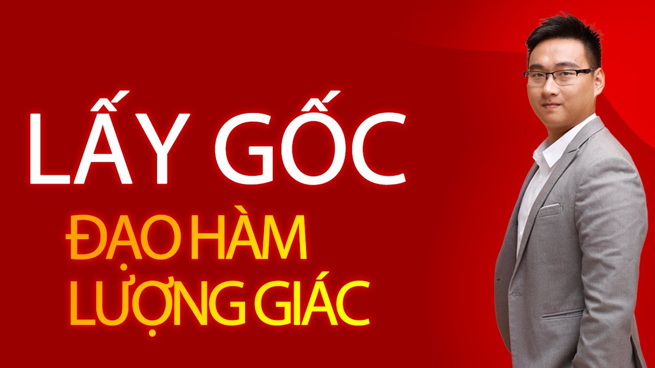 [BỔ TRỢ] ĐẠO HÀM LƯỢNG GIÁC