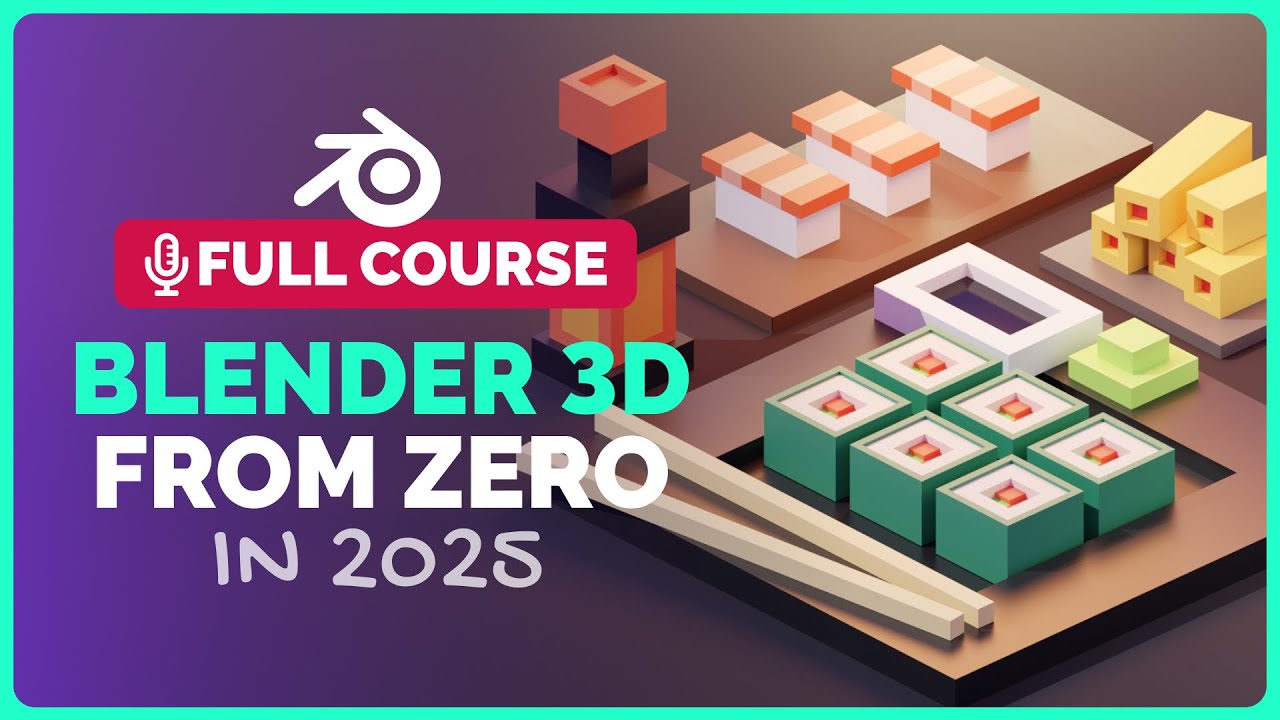 Full Blender 4 Course for Complete Beginners 2024 | Polygon Runway