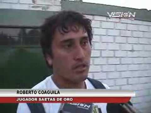 ROBERTO COAGUILA VOLANTE SAETAS DE ORO COPA PERU - Visión Deportiva 2013 Pueblo TV Canal 39