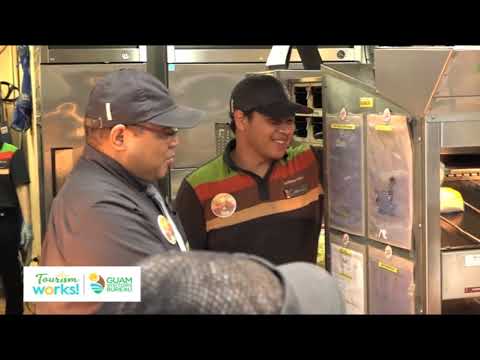 Turismo funciona para Guam! Burger King