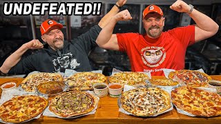 Michigan’s Toughest “Knockout” Pizza Challenge Has FOUR 12” Pizzas and a Sandwich!!