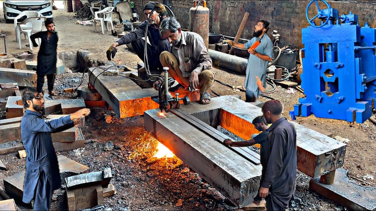 90Days Manufacturing process of Steel Mill STAN with 100yrs old technqiues