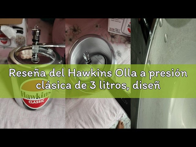 Vídeo relacionado con Hawkins SSC35 olla a presión de acero inoxidable, 3,5 L, color plateado