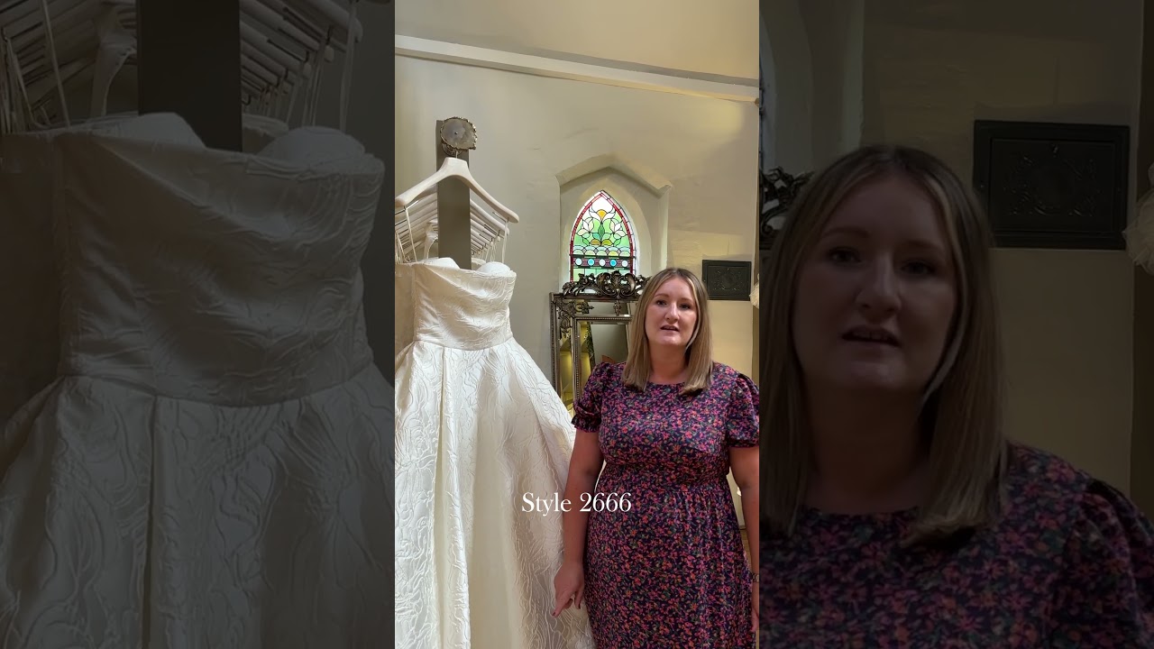 Style 266 - Corinne's favourite wedding dress from Jesus Peiro's 2026 Bridal Collection