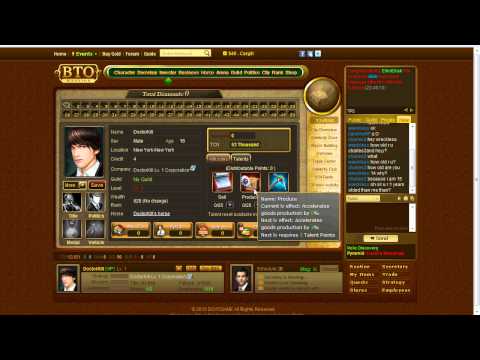 Business Tycoon Online jeu