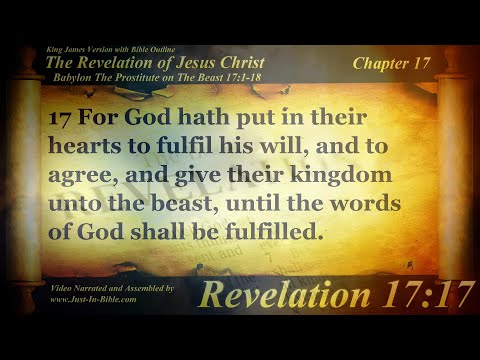 The Revelation of Jesus Christ Chapter 17 - Bible Book #66 - The Holy Bible KJV Read Along