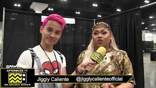 Jiggly Caliente Talks Pose Season 2 at RuPaul's DragCon 2019 video