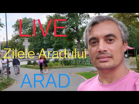 🌍 LIVE din Parcul Eminescu - Zilele Aradului 🥳