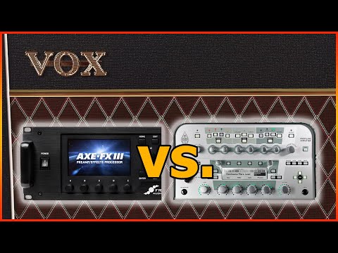 Axe FX 3 vs.  Kemper  |  Vox AC 30