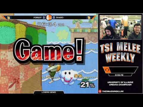 [TSI Weekly] Forest (Marth) vs. Shabo (Fox) SSBM Singles