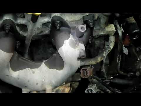 Nissan Premiera двс QG18DD (прямой впрыск) замена прокладки гбц , разборка