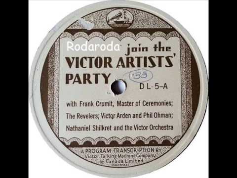 Victor Artists Party   Frank Crumit,Revelers,Victor Arden,Phil Ohman