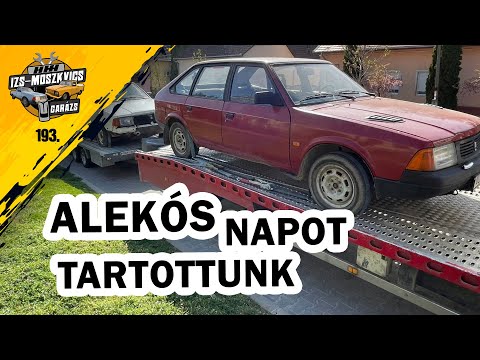 Garázs videó 193. - Aleko Moszkvics napot tartottam