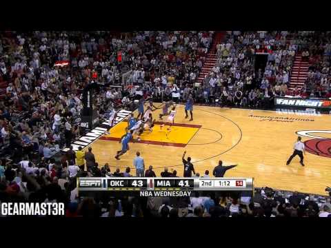 Dunkfest - Oklahoma City Thunder vs Miami Heat (2011.03.16)
