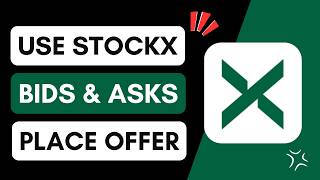 How to Use StockX Bids & Asks | Place Offer