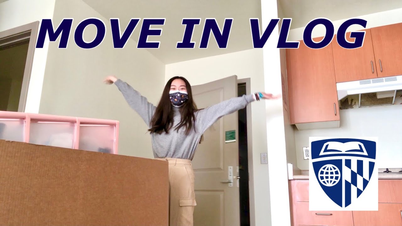 College Move In Vlog – Johns Hopkins University (Spring '21)