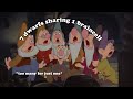 The Seven Dwarfs Sharing One Braincell Snow White And The Seven Dwarfs 1937