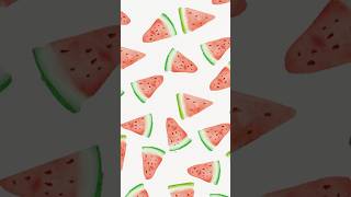 Easy watermelon #easydrawing #procreate #watercolor #watercolorpainting #watercolortutorial #art