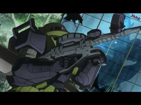 the MS-05B Zaku I (Thunderbolt)