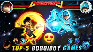 Top 5 Boboiboy Games🔥🤩 Download in India �