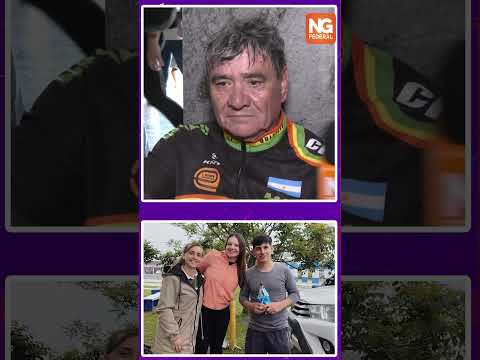 QUTILIPENSE PEREGRINÓ EN BICI HASTA ITATÍ POR SU AMIGO FALLECIDO Y CONMOVIÓ SU TESTIMONIO
