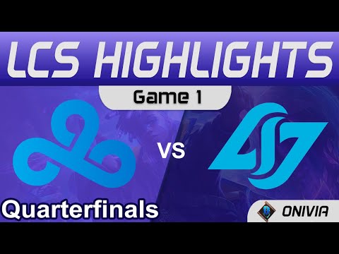 C9 vs CLG Highlights Game 1 LCS Lock In Quarterfinals 2022 Cloud9 vs Counter Logic Gaming by Onivia